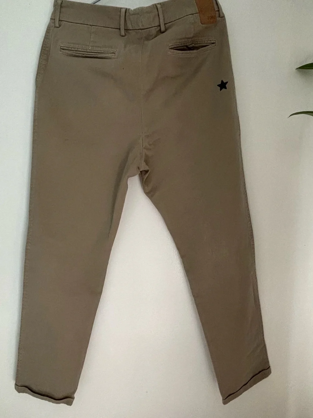 Men's Slim Straight Chino Pants